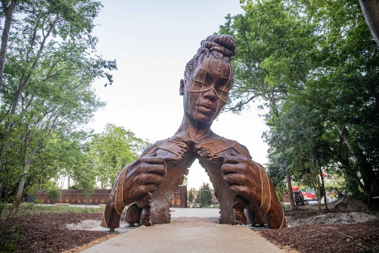 Hallow Sculpture in Alabama by Daniel Popper