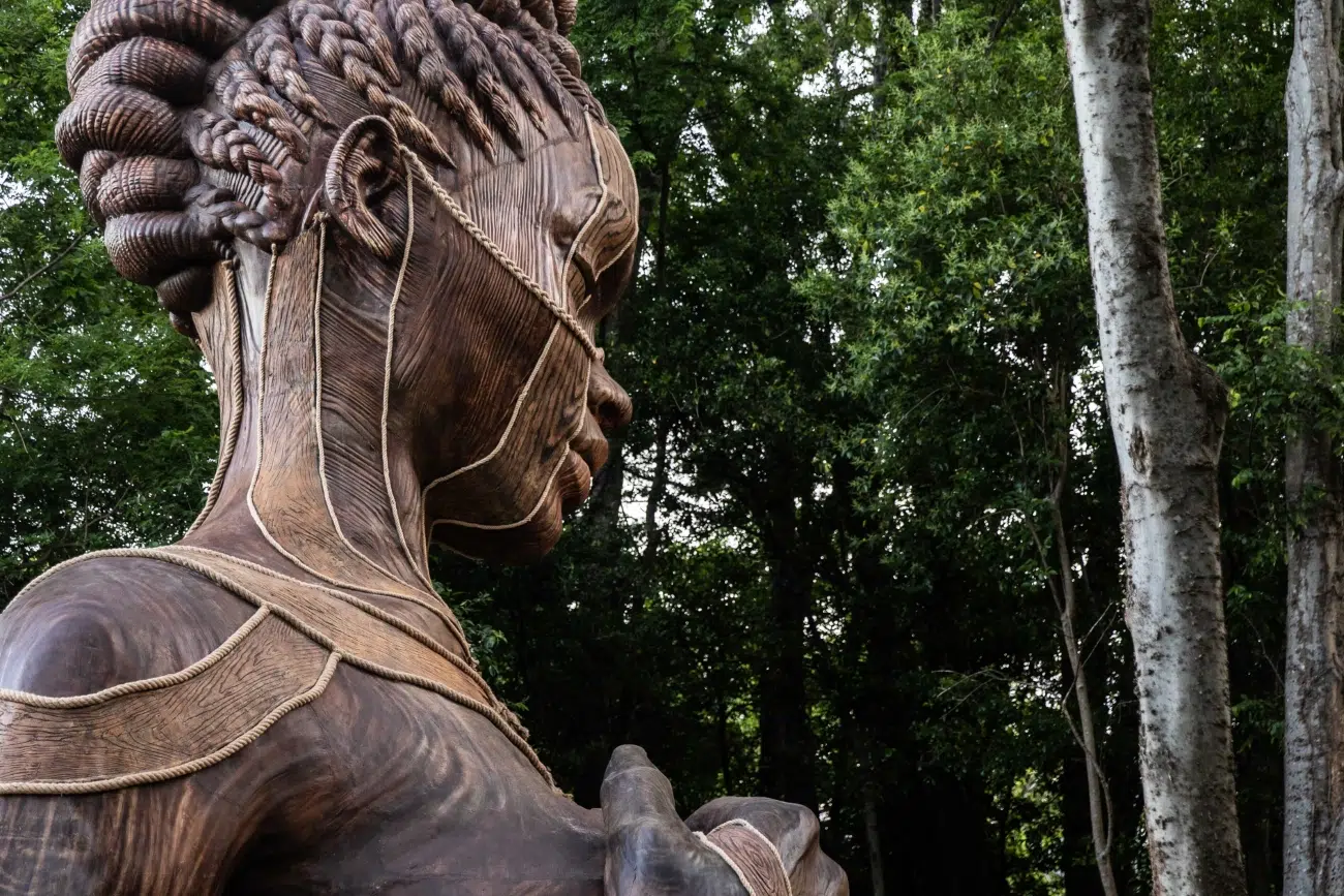 Hallow Sculpture in Alabama by Daniel Popper