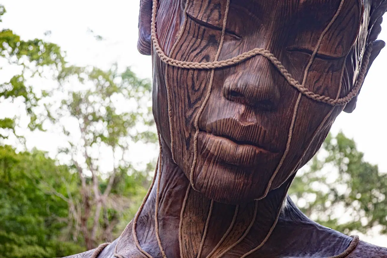 Hallow Sculpture in Alabama by Daniel Popper
