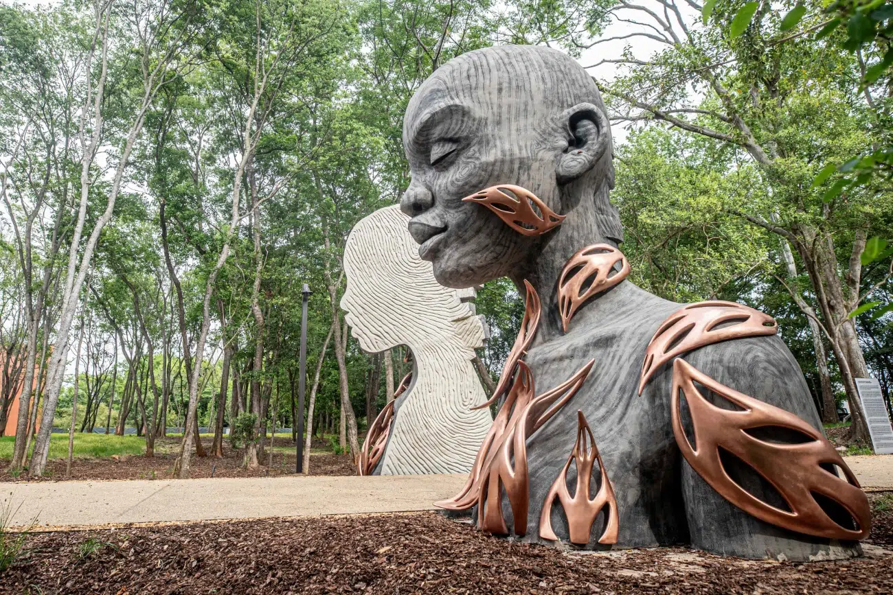 Heartwood Sculpture in Alabama by Daniel Popper