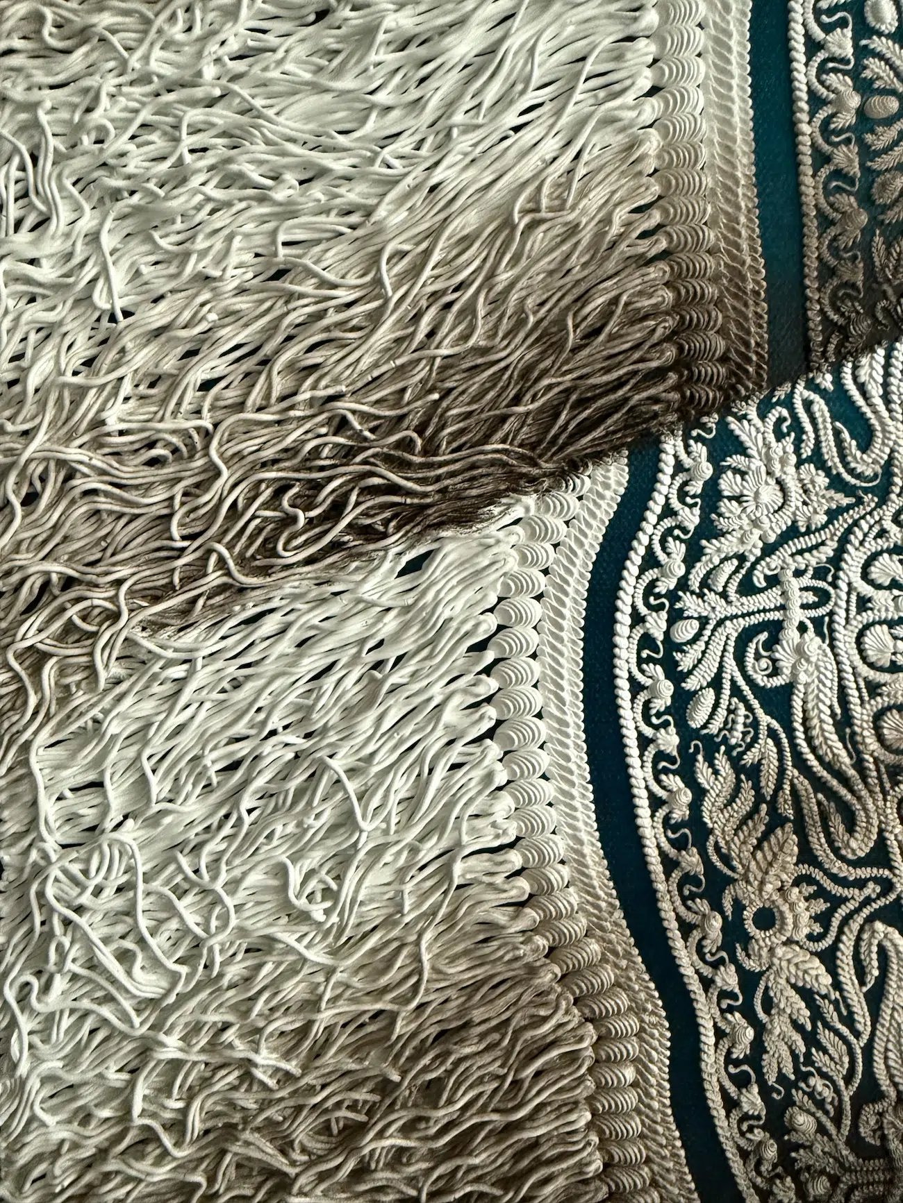 Ornamental rug paintings by Antonio Santin